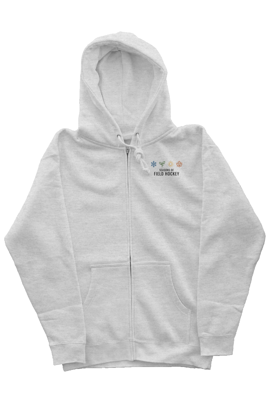 Seasons Of Field Hockey Zip Hoodie