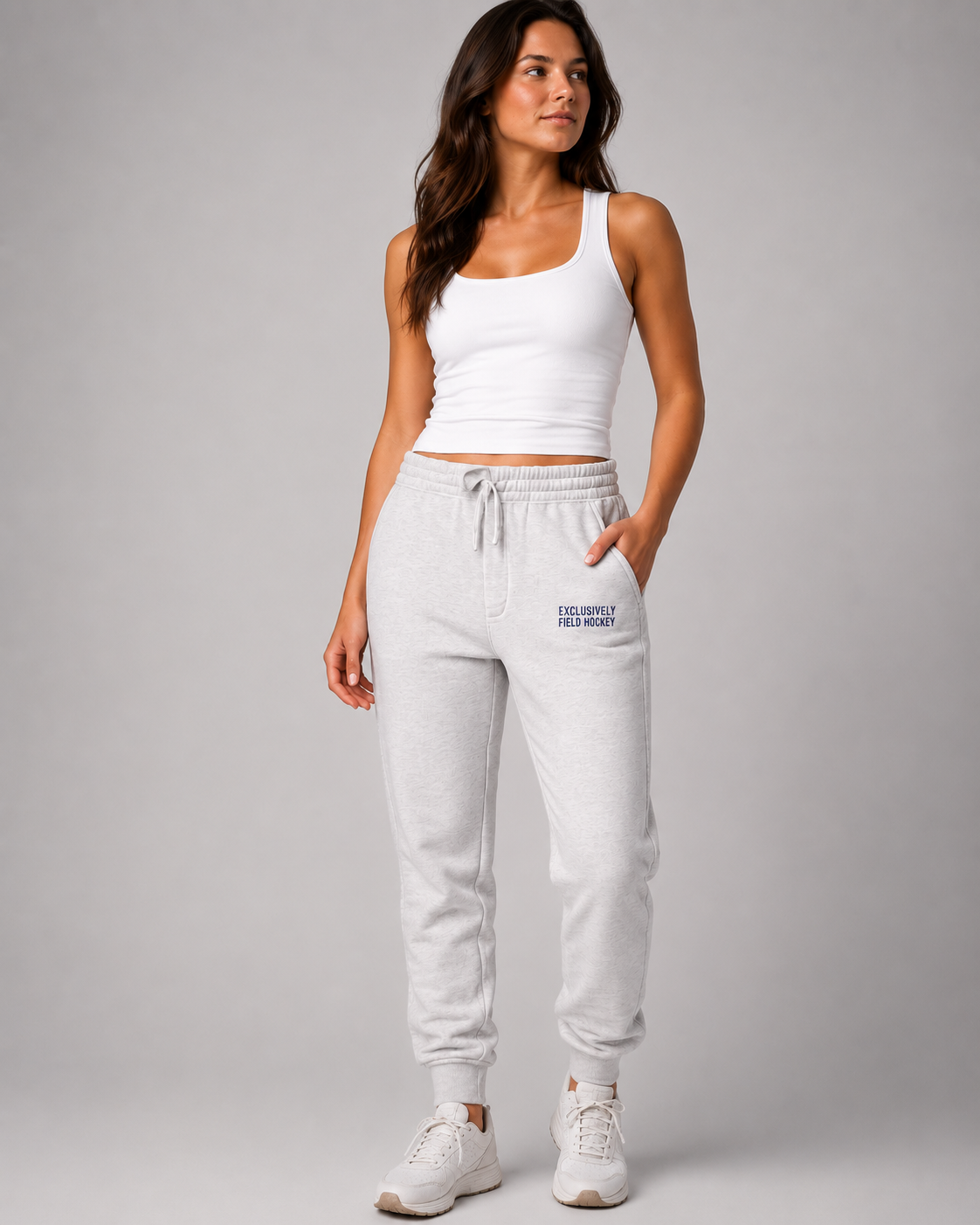 Exclusively Field Hockey Embroidered Fleece Joggers