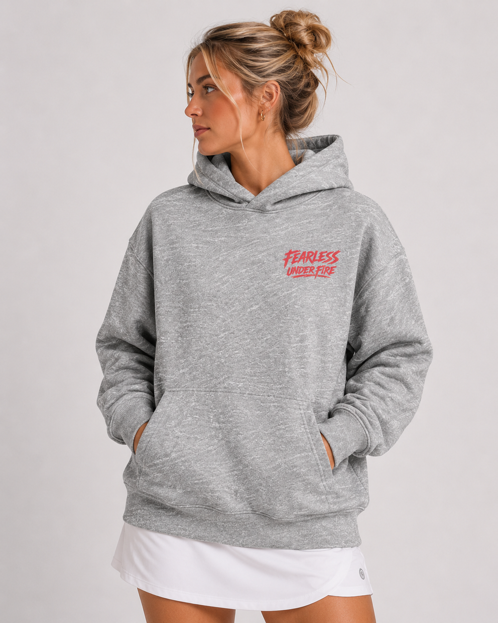 Fearless Under Fire Field Hockey Goalie Hoodie