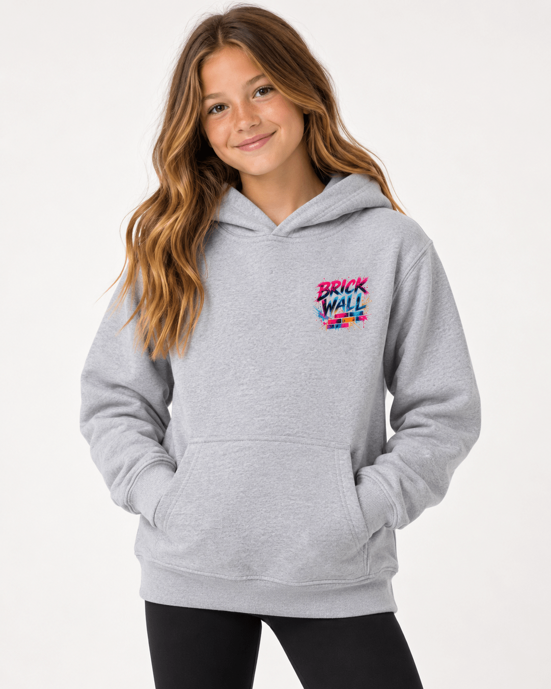 Brick Wall Youth Hoodie hoodies