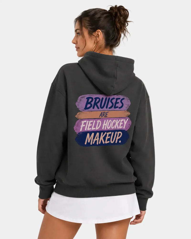 Bruises are Field Hockey Makeup Graphic Hoodie | Minted Field Hockey