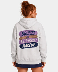 Bruises are Field Hockey Makeup Graphic Hoodie | Minted Field Hockey