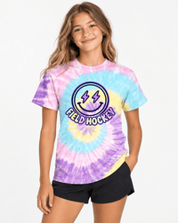 Electric Smile Youth Tie Dye Tshirt tshirts