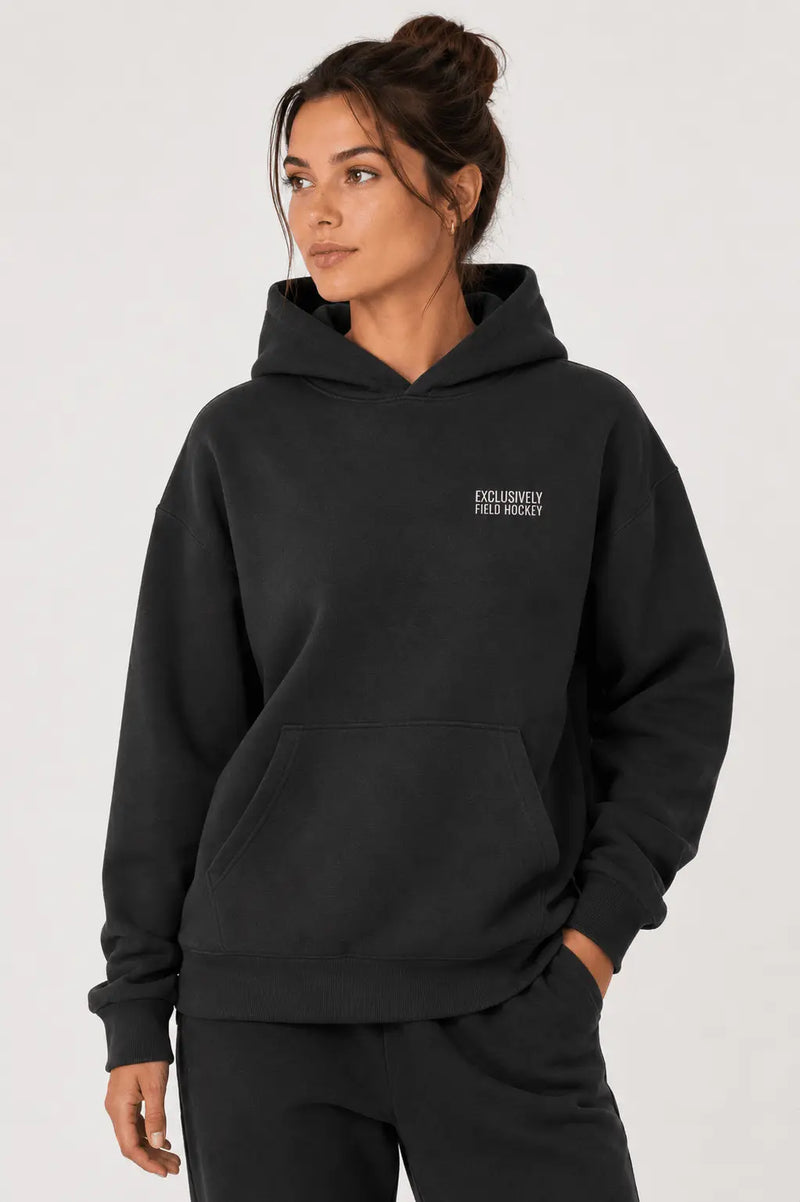 Exclusively field Hockey Hoodie Embroidered Minted Field Hockey