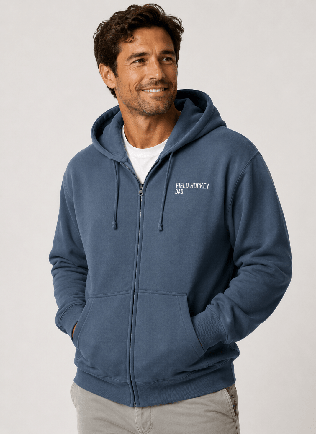 Field Hockey Dad Zip Hoodie | Minted Field Hockey