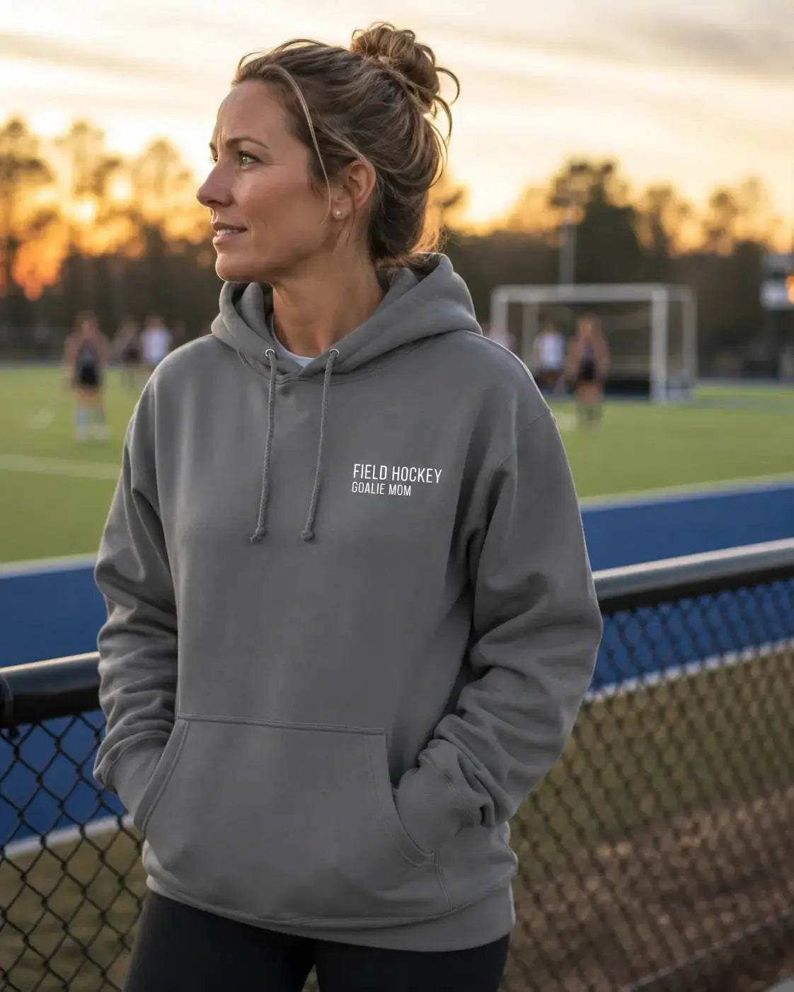 Field Hockey Goalie Mom Hoodie | Minted Field Hockey