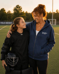 Field Hockey Goalie Mom Zip Hoodie | Minted Field Hockey