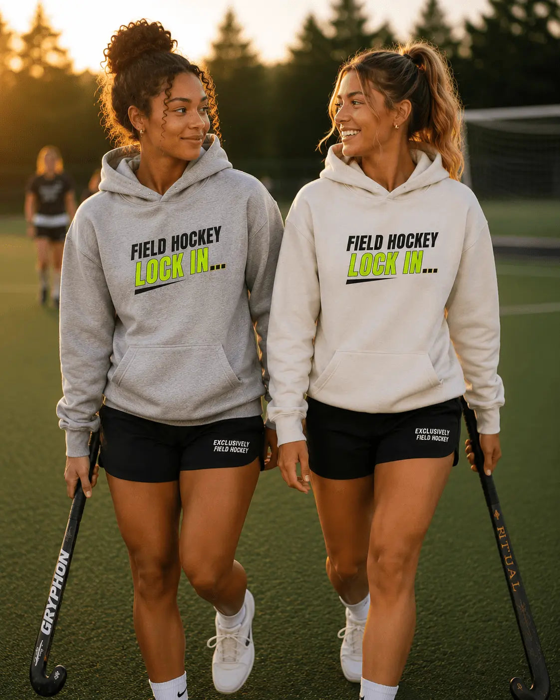 Field Hockey Lock In Heavyweight Hoodie | Minted Field Hockey