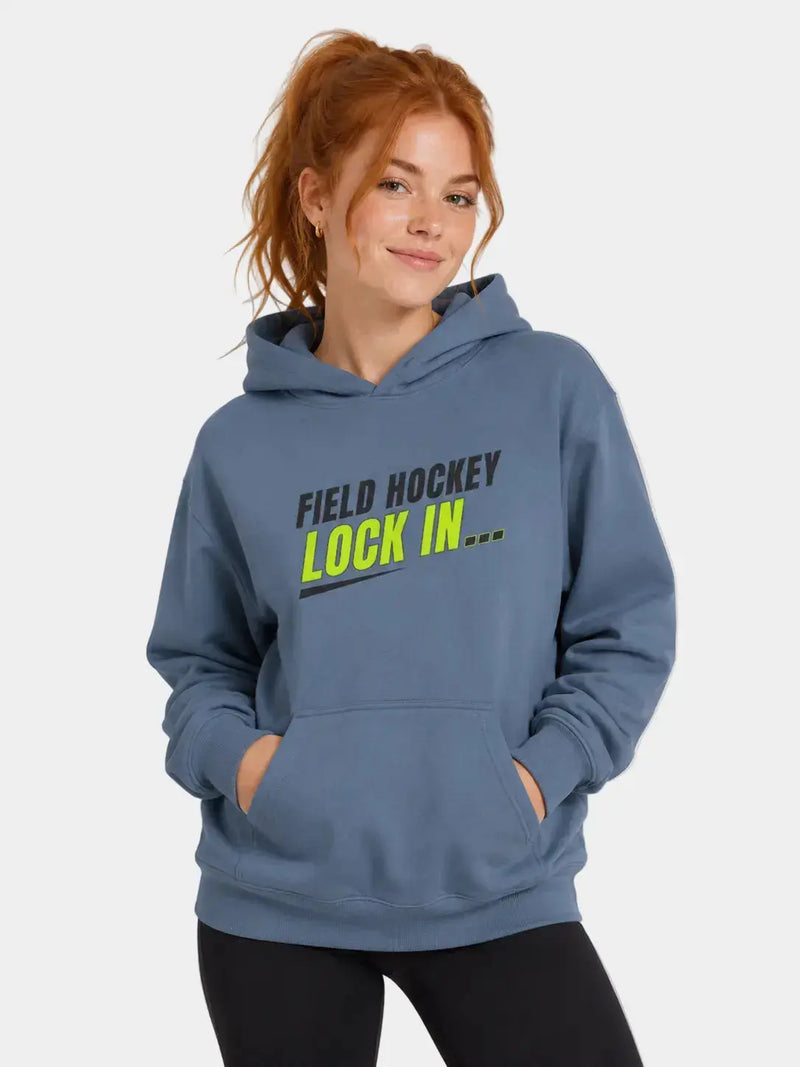 Field Hockey Lock In Heavyweight Hoodie | Minted Field Hockey
