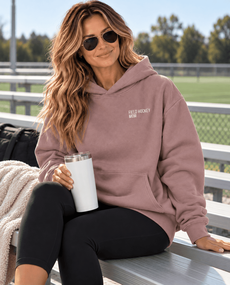 Field Hockey Mom midweight hoodie hoodies