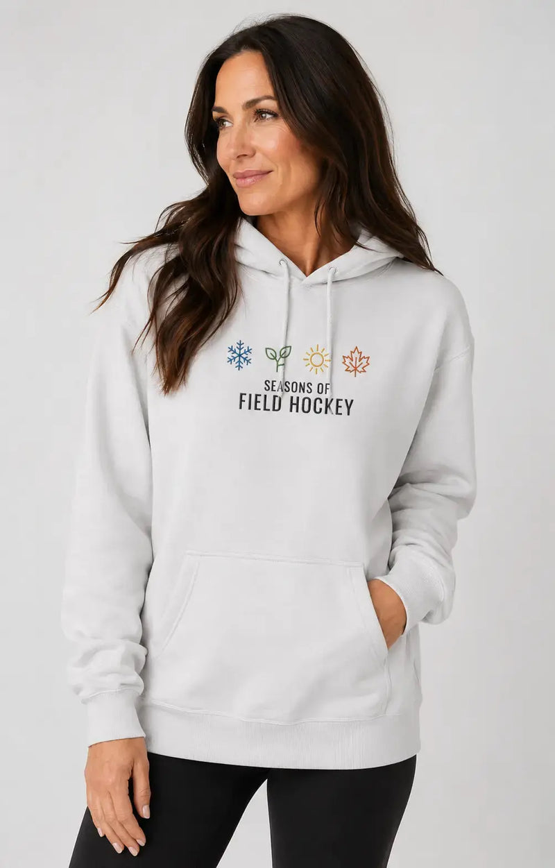 Four Seasons of Field Hockey Hoodie | Minted Field Hockey