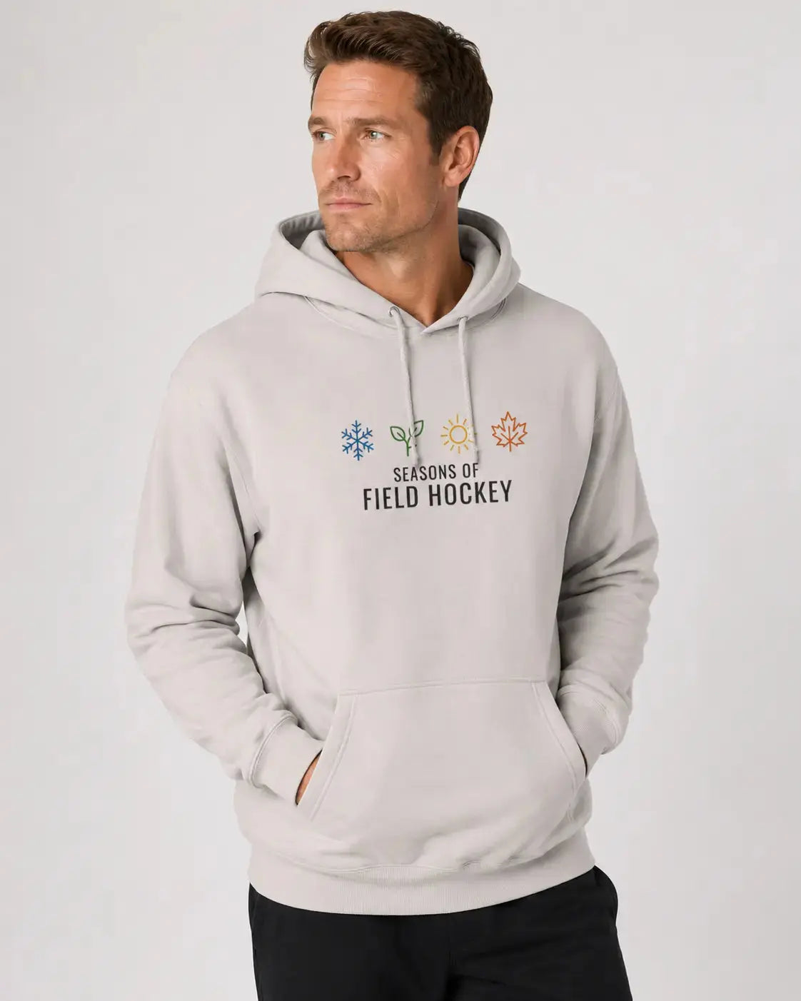 Four Seasons of Field Hockey Hoodie | Minted Field Hockey