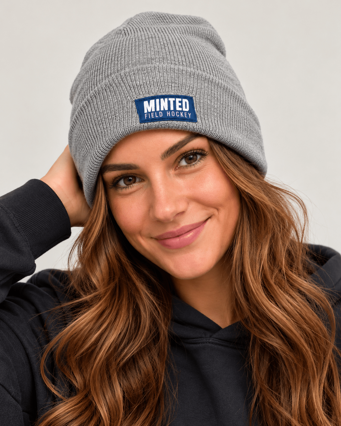 Minted Field Hockey Cuffed Beanie beanies