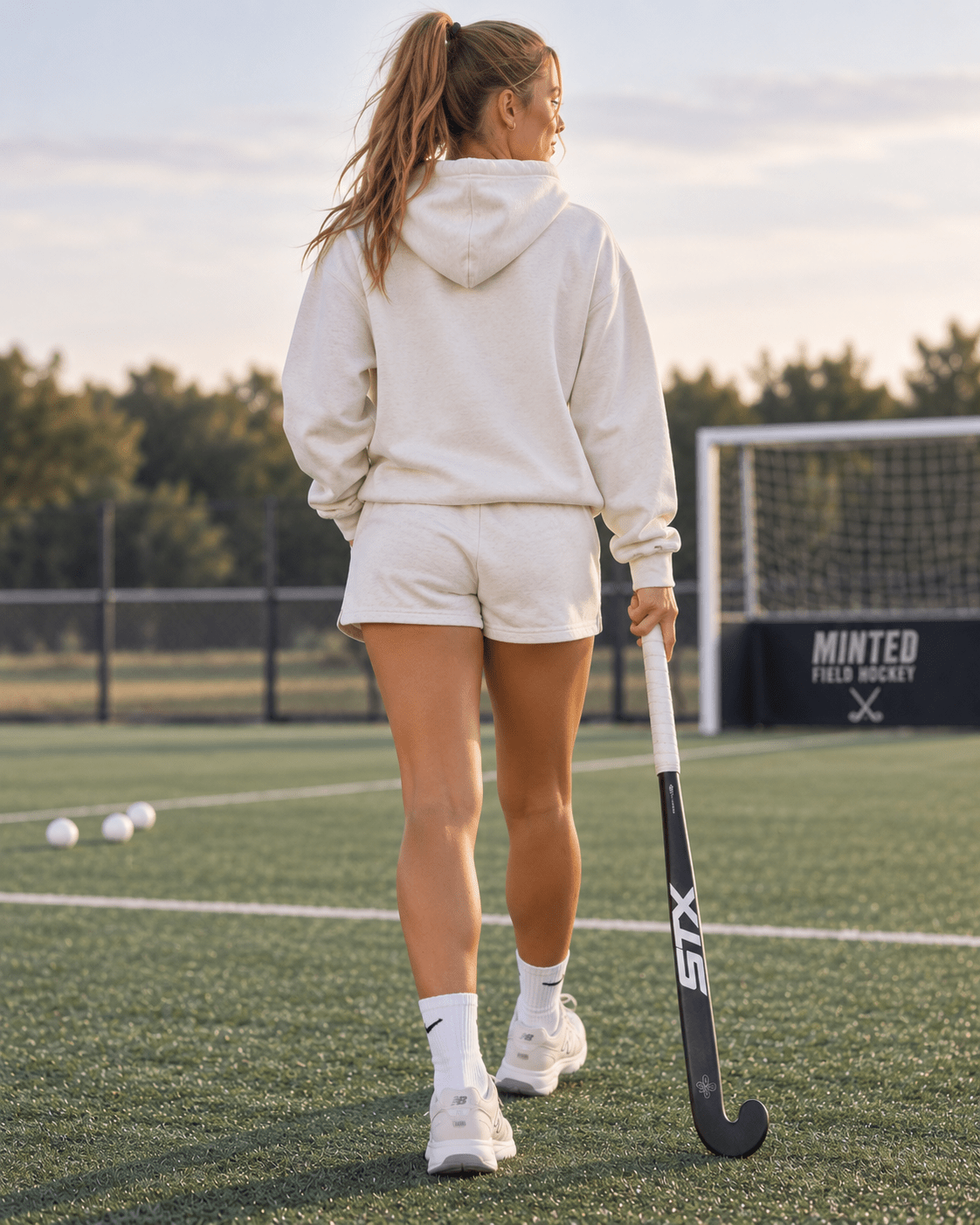 Minted Field Hockey Effortless Fleece Shorts shorts