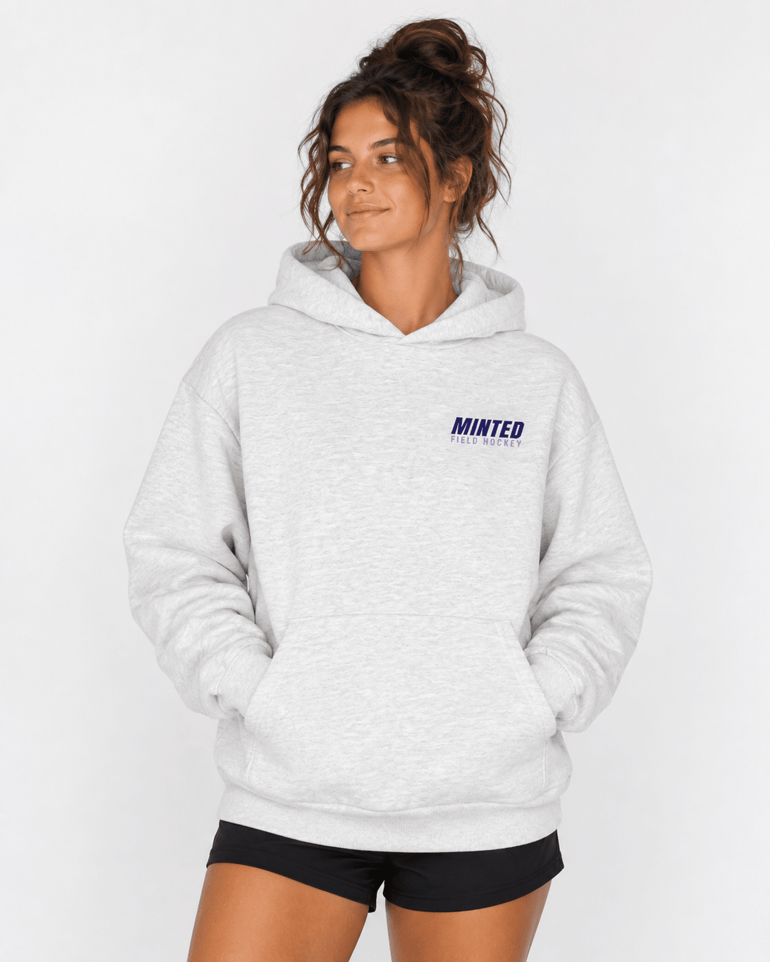 Minted Field Hockey Hoodie Embroidered hoodie