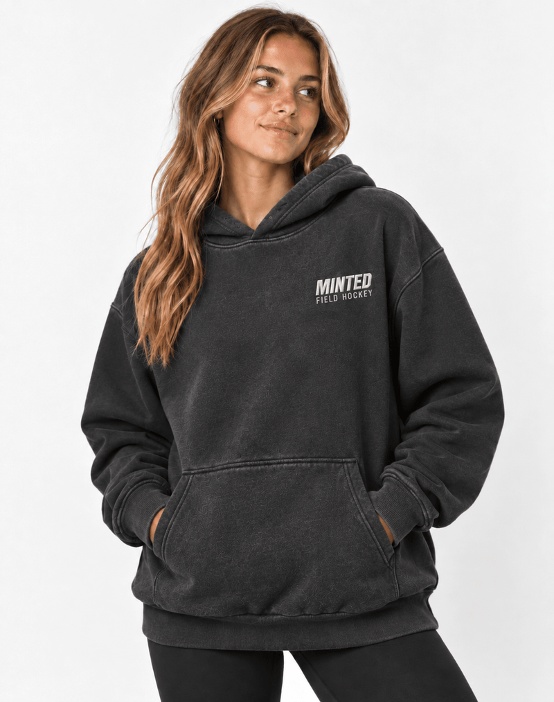 Minted Field Hockey Hoodie Embroidered hoodie