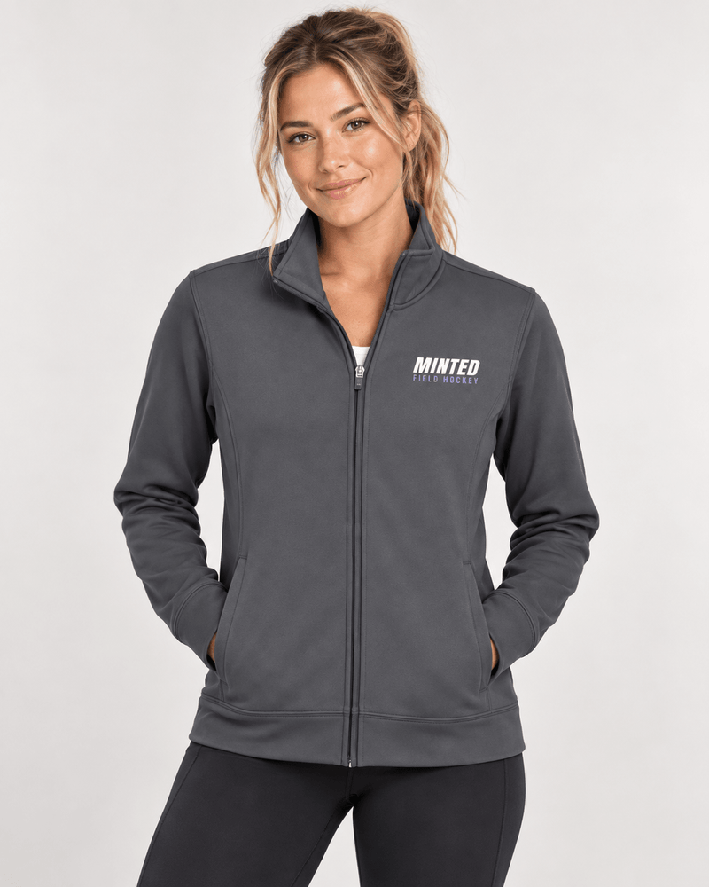 Minted Field Hockey Performance Fleece Zipper Jacket jackets
