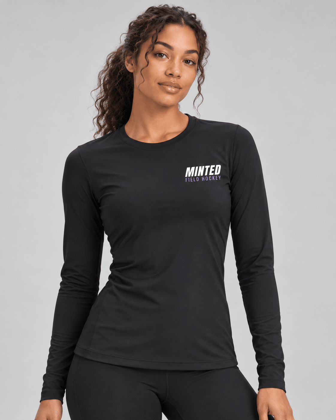 Minted Field Hockey Performance Long Sleeve Tee long sleeve tee