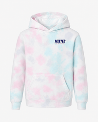 Minted Field Hockey Youth Cotton Candy Tie Dye Hoodie hoodies
