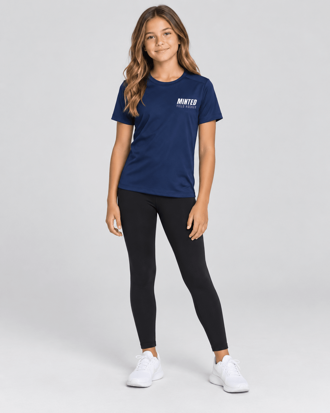 Minted Field Hockey Youth Tee tshirts