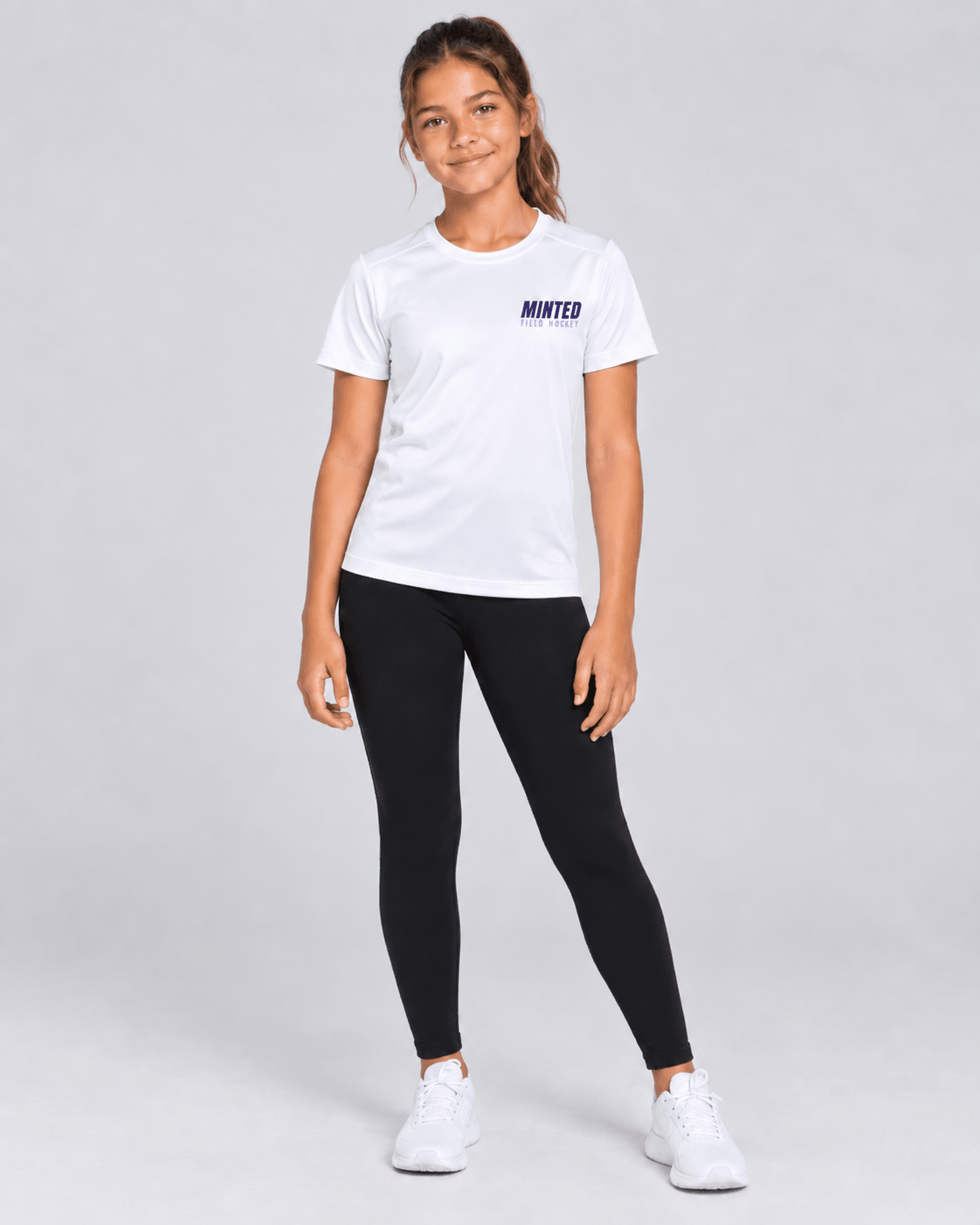 Minted Field Hockey Youth Tee tshirts