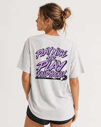 Play Nice or Play Field Hockey Tshirt tshirts